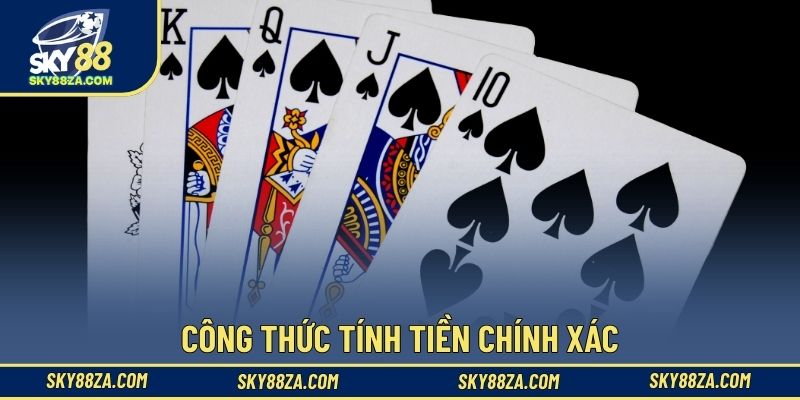 Công thức tính tiền chính xác
