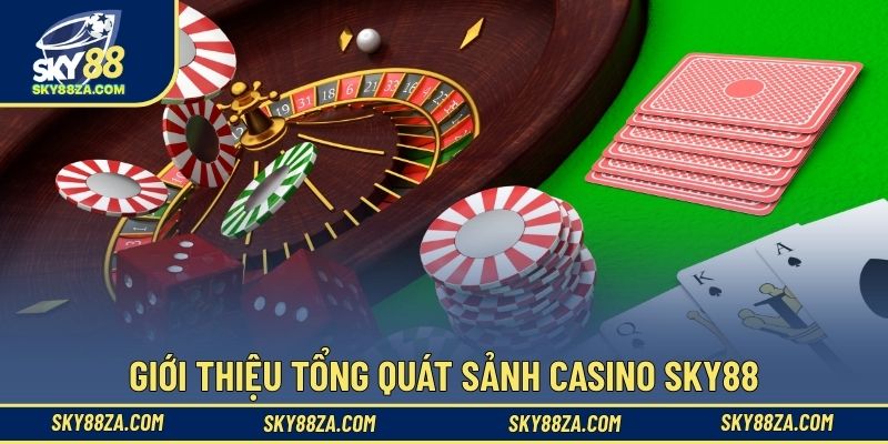 Giới thiệu tổng quát sảnh casino Sky88