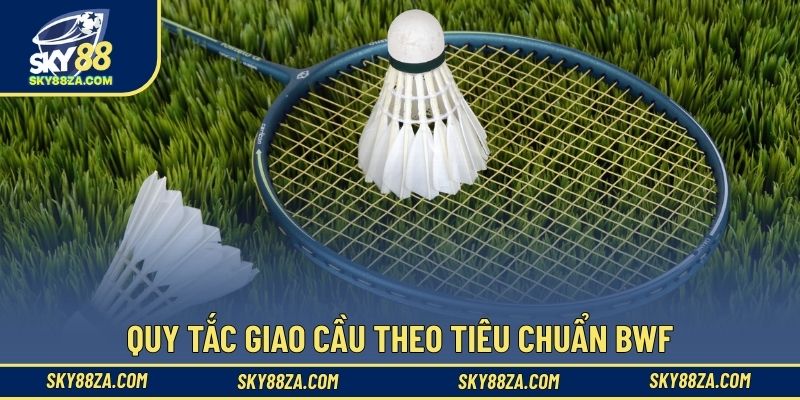 Quy tắc giao cầu theo tiêu chuẩn BWF